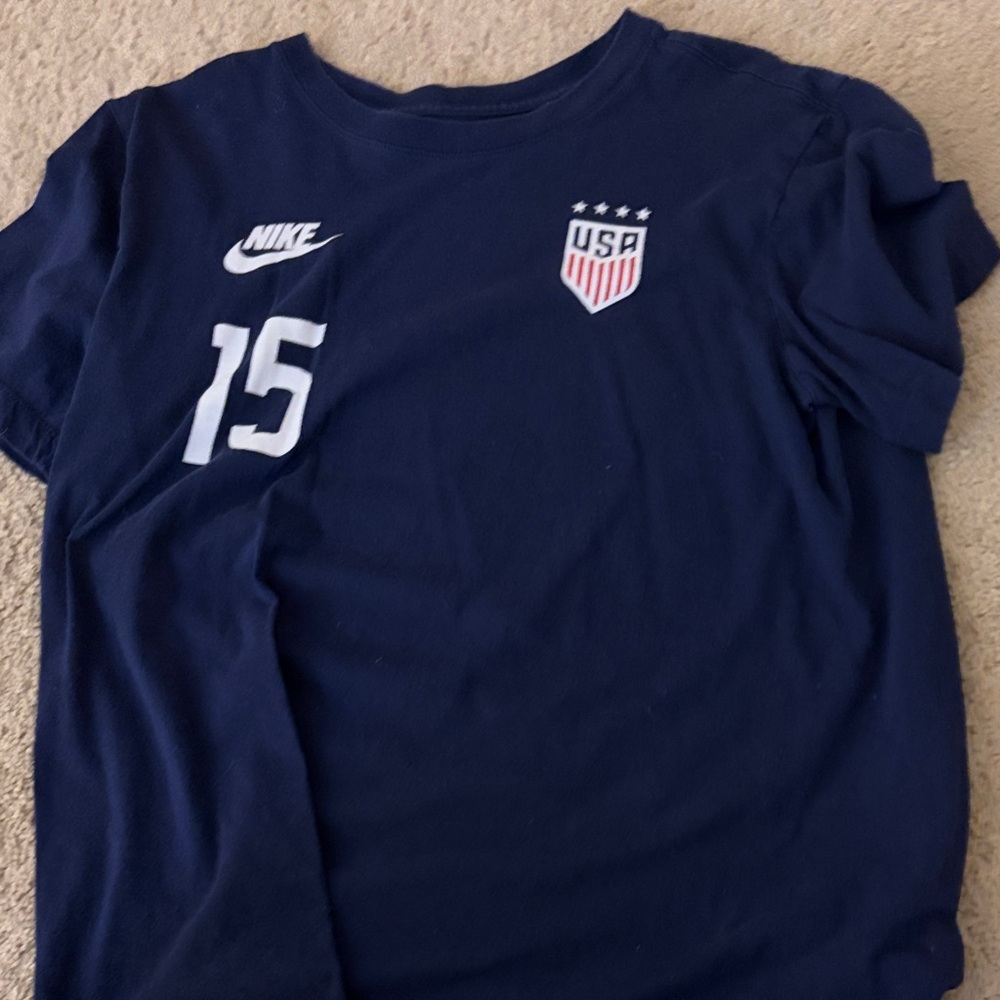 Nike Kids Navy Blue USA Soccer Jersey